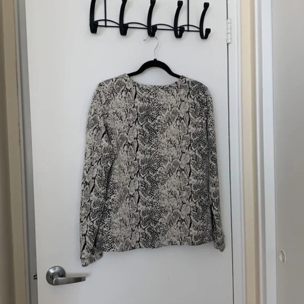 Dynamite Snake Skin Print Sweater - Picture 2 of 3